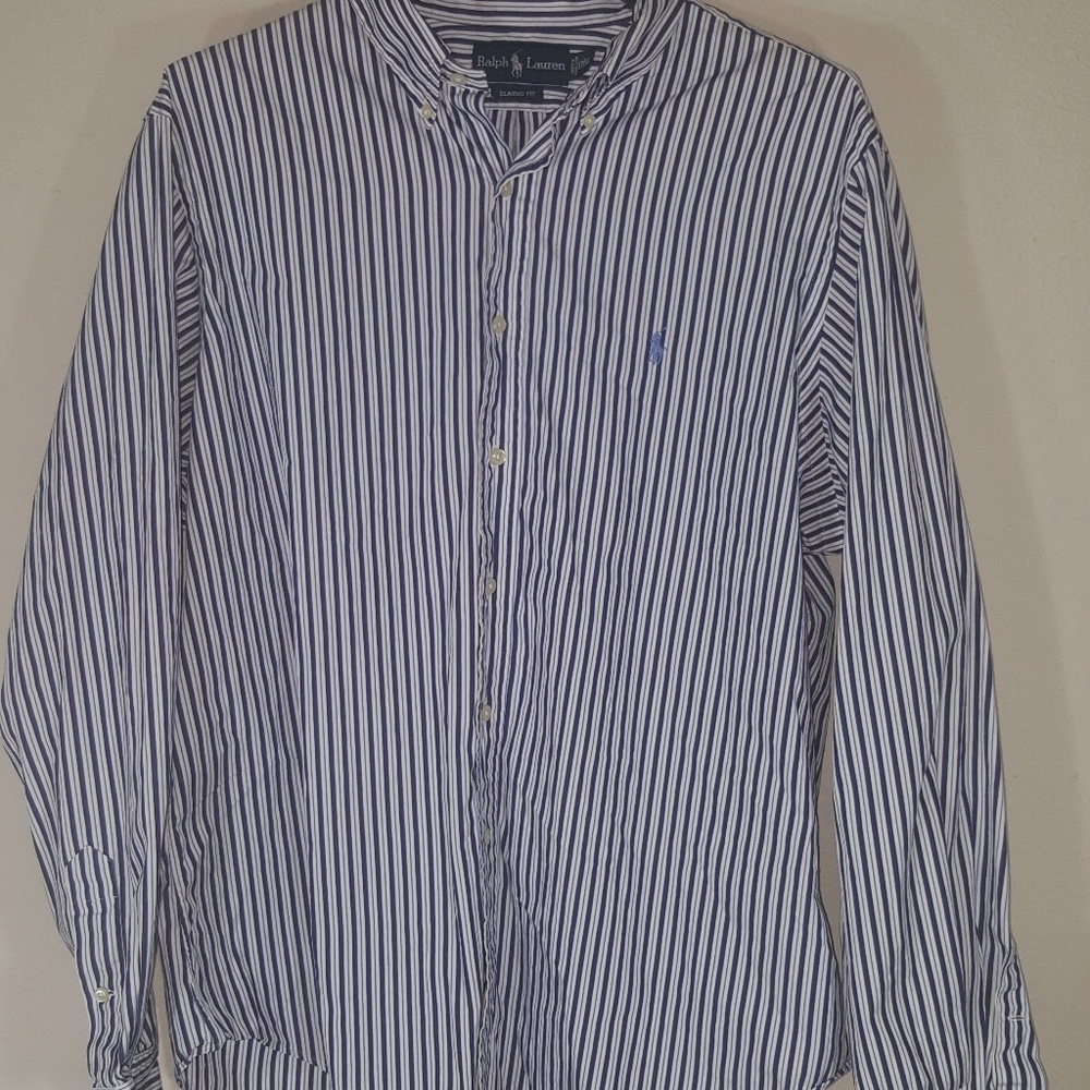 Ralph Lauren Mens Button Up Polo